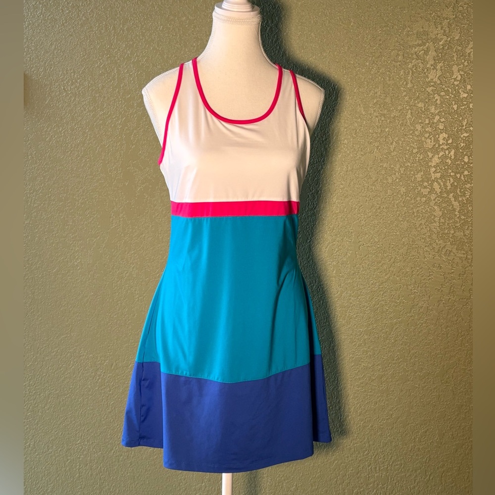 NWOT Fila Colorblock Tennis Dress Size M 🎾